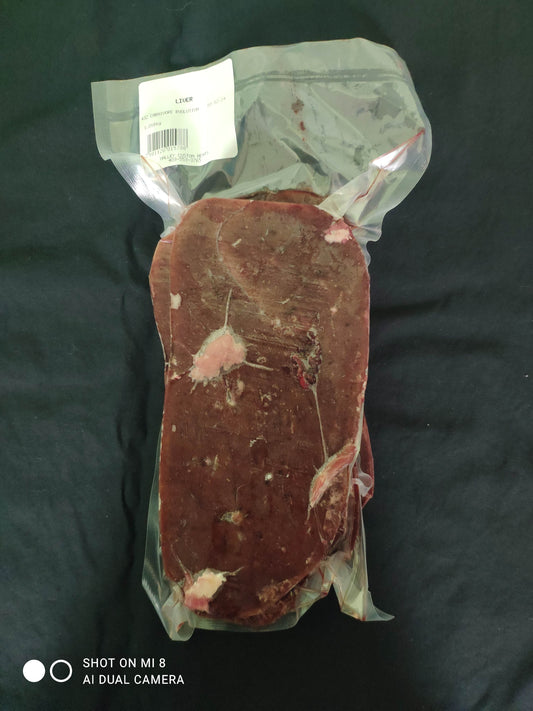 Beef Liver from Pasture Raised beef in Southern Alberta.